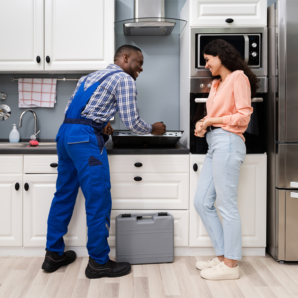 what kind of warranty do you offer on your cooktop repair services in Adams County ID